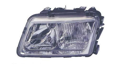 Phare gauche H1+H7 AUDI A3 I phase 1 du 09/1996 au 09/2000