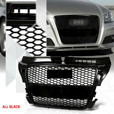 Grille de calandre nid d'abeilles Sport avant pour le Style RS3 pour Audi A3 S3 8P 2008-2012