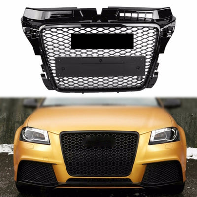 Grille de calandre nid d'abeilles Sport avant pour le Style RS3 pour Audi A3 S3 8P 2008-2012