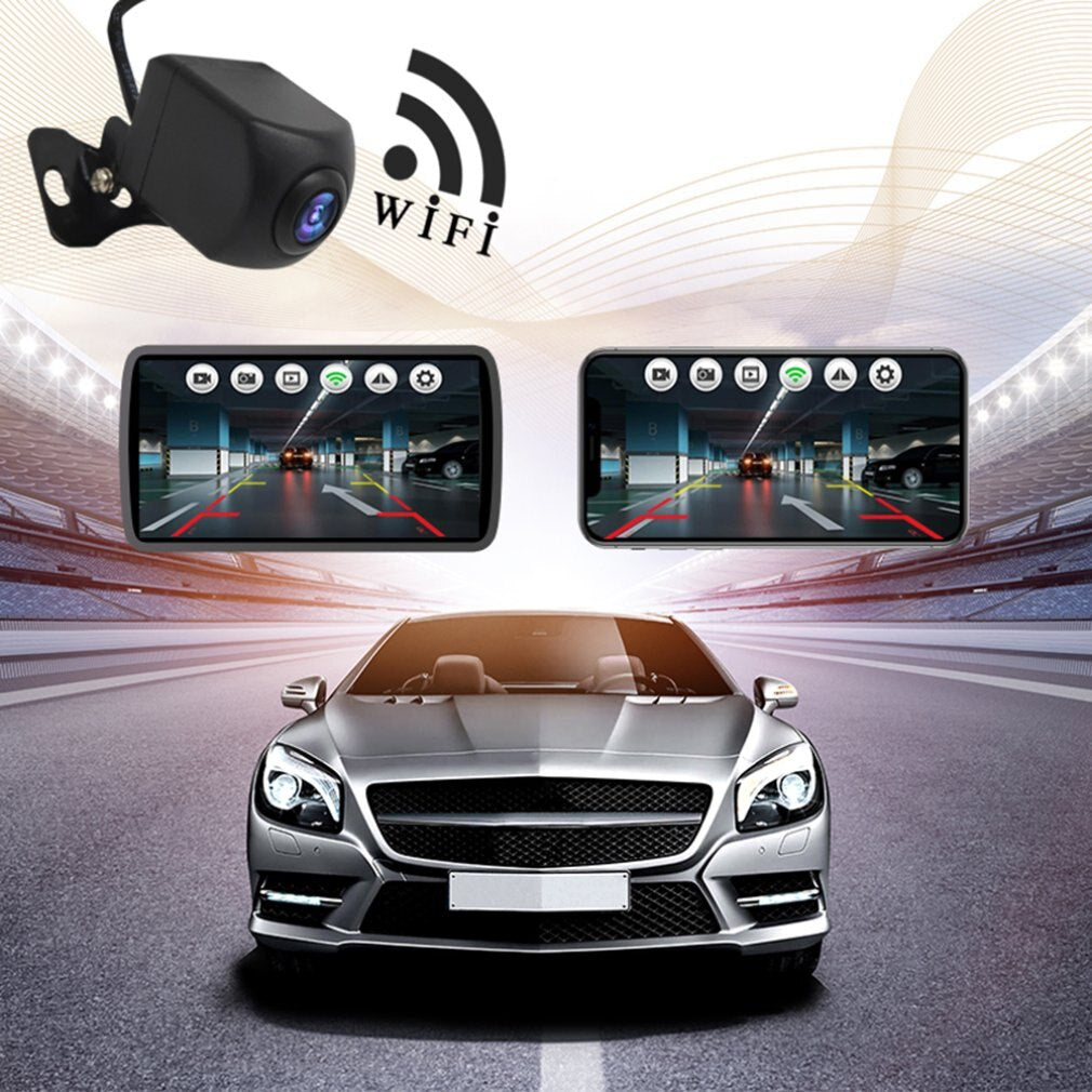 Caméra de recul pour toute marque de voiture vue moniteur de stationnement Kit de caméra nuit caméra de voiture universelle HD Wifi 1080 Px